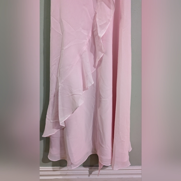 NEW Girls size 14 Pink Dress Wedding * - Picture 4 of 6